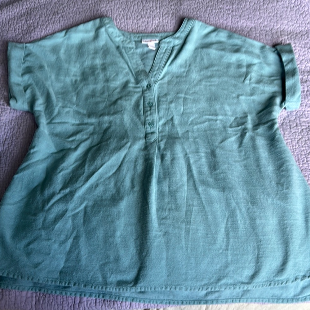 Women's Aqua  Maternity Top